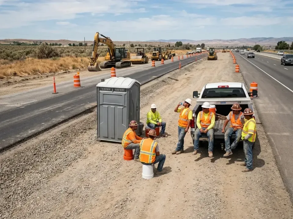 highway-road-construction-crew-007 — frequently asked questions, Porta Potty and Restroom Rentals in Howey-in-the-Hills, FL
